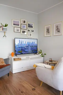 Telewizja i/lub zestaw kina domowego w obiekcie Hoża 19