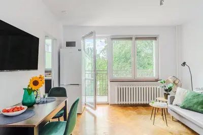 Telewizja i/lub zestaw kina domowego w obiekcie ShortStayPoland Jana Krysta B166