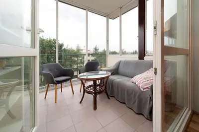 Balkon lub taras w obiekcie Olbrachta 118D by Homeprime