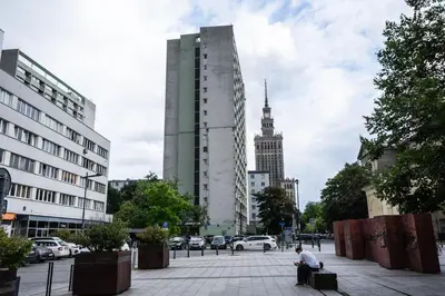 Budynek, w którym mieści się apartament