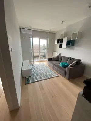 Część wypoczynkowa w obiekcie Apartament w super lokalizacji Warszawa