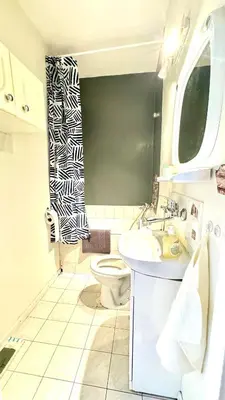 Łazienka w obiekcie Sady Żoliborskie