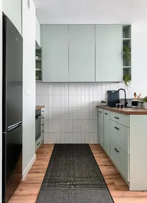Kuchnia lub aneks kuchenny w obiekcie Apartament Wilanow