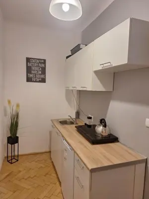 Kuchnia lub aneks kuchenny w obiekcie Regem Aleja Solidarności