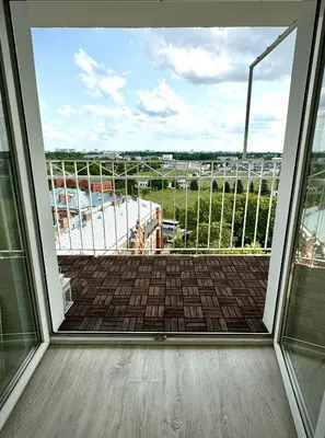 Balkon lub taras w obiekcie 40 m2 Apartament City Centrum- 1km od Dworca Centralnego- Piękny Widok na Warszawę- Nowo grodzka