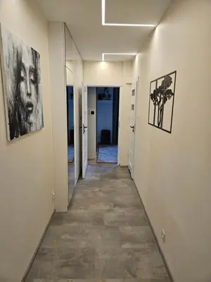 Plan piętra w obiekcie Nowoczesny apartament z widokiem na Pałac Kultury!