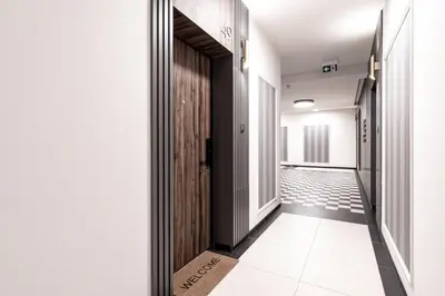 Plan piętra w obiekcie SuperApart Holzera 6 - Parking