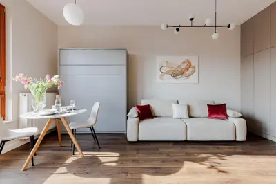 Część wypoczynkowa w obiekcie Bright Studio in Mokotów Business Center