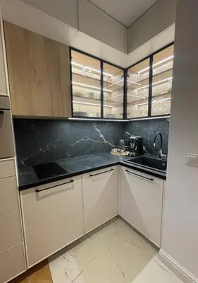 Kuchnia lub aneks kuchenny w obiekcie Studio - Podskarbińska