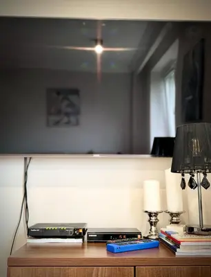 Plan piętra w obiekcie 43m2 Apartament Saski- Blisko Starówki i Dworca Centralnego- Elektoralna 19a