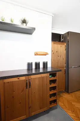 Kuchnia lub aneks kuchenny w obiekcie ClickTheFlat Wilson Square Apart Rooms