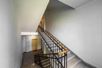 Plan piętra w obiekcie City Centre Stylish Apartment by BookingHost