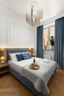 Łóżko lub łóżka w pokoju w obiekcie Movo Prestige Old Town Apartment