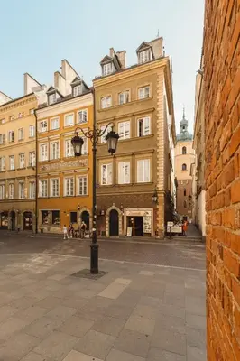 Budynek, w którym mieści się apartament