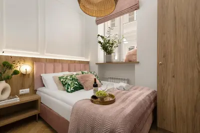 Łóżko lub łóżka w pokoju w obiekcie Movo Prestige Old Town Apartment