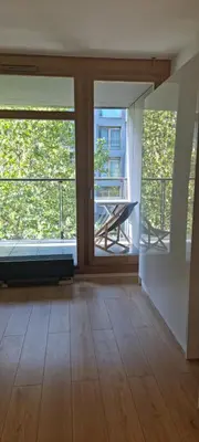 Balkon lub taras w obiekcie CITY CENTRE Warsaw Apartment Kolejowa EXPO