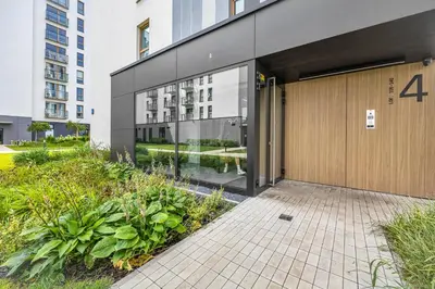 Budynek, w którym mieści się apartament