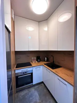 Kuchnia lub aneks kuchenny w obiekcie Apartament blisko dworca Warszawa Zachodnia, miejsce parkingowe w cenie