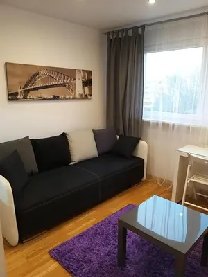 Część wypoczynkowa w obiekcie Apartament Wrzeciono