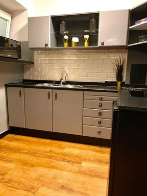 Kuchnia lub aneks kuchenny w obiekcie Premium Center Apartment Golden street