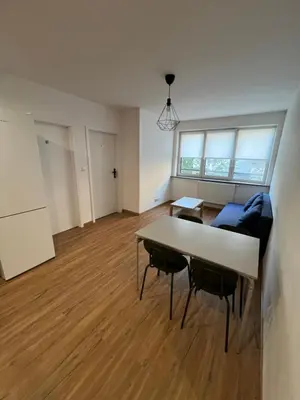 Łóżko lub łóżka w pokoju w obiekcie Warsaw City Budget Room 3 #self check-in #essentials included