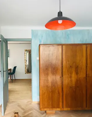 Plan piętra w obiekcie Apartament w centrum Warszawy