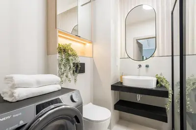 Łazienka w obiekcie Kombucha Premium Apartment Wynalazek
