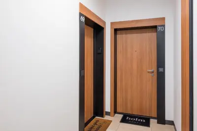 Plan piętra w obiekcie Metro Wierzbno Stylish Apartment by BookingHost