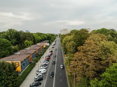 Widok z lotu ptaka na obiekt The Park Suites
