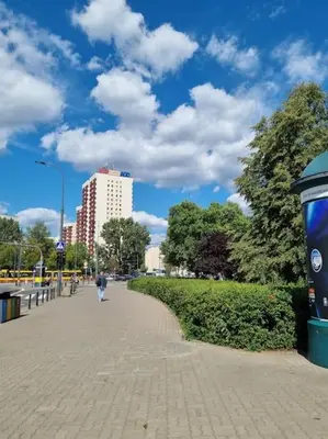 Budynek, w którym mieści się apartament