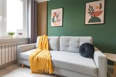 Plan piętra w obiekcie Close-Central Warsaw Apartment - Great Location - Cozy Studio Apartment - Ogrodowa#2