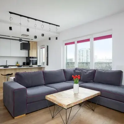 Apartment with Terrace & Parking by Noclegi Renters