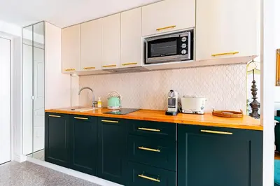 Kuchnia lub aneks kuchenny w obiekcie Great location Amazing flat