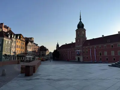 Budynek, w którym mieści się apartament