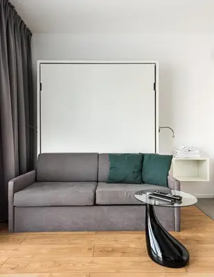 Część wypoczynkowa w obiekcie New Varsovia Comfort 614 by BookingHost