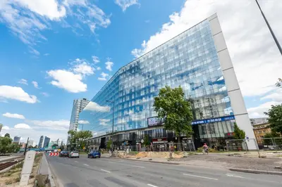 Budynek, w którym mieści się apartament