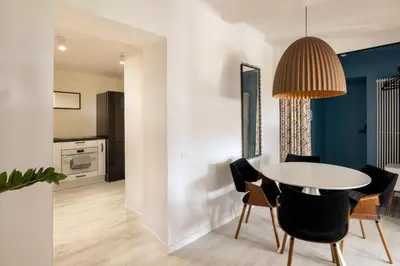Kuchnia lub aneks kuchenny w obiekcie Premium Apartment Plac Zbawiciela, air conditioning