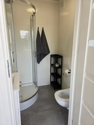 Łazienka w obiekcie Apartament Nadia
