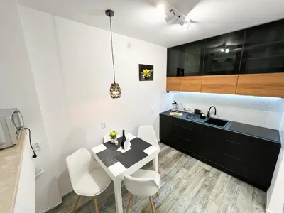 Kuchnia lub aneks kuchenny w obiekcie Stary Mokotów