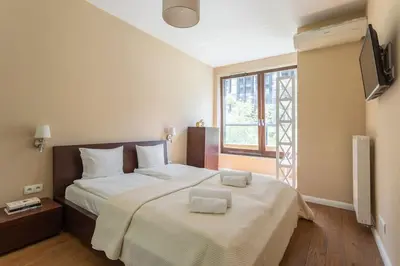 Plan piętra w obiekcie Urban Chic - City Center - One Bedroom Apartment - Warsaw Stays - Siedmiogrodzka 1