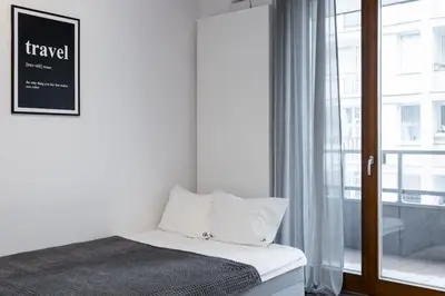 Plan piętra w obiekcie Golden Apartments Warsaw Solidarnosci 60B 37