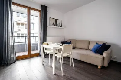 Plan piętra w obiekcie Golden Apartments Warsaw Solidarnosci 60B 11