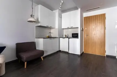 Plan piętra w obiekcie Golden Apartments Warsaw Solidarnosci 60B 11