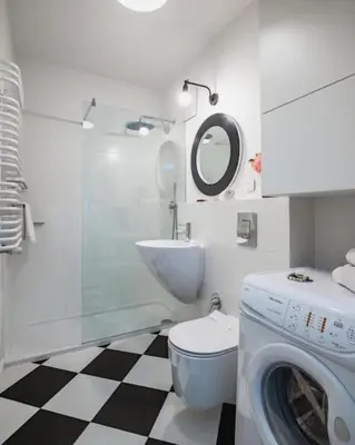 Łazienka w obiekcie Urban Apartaments - Great Location - City Center - Słominskiego