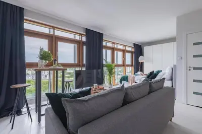 Część wypoczynkowa w obiekcie Urban Apartaments - Great Location - City Center - Słominskiego