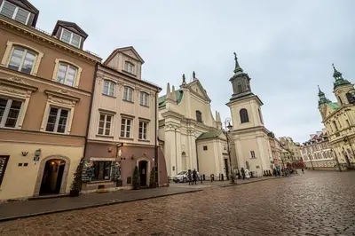 Plan piętra w obiekcie Close-Central Warsaw Apartment - Great Location- Warsaw Stays- Freta