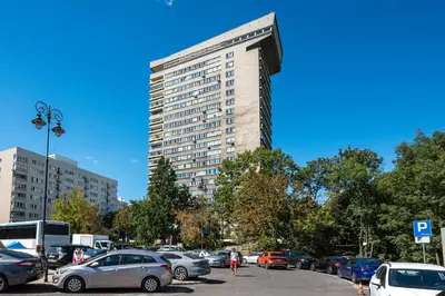 Plan piętra w obiekcie Smolna City View 7th Floor Apartment by BookingHost