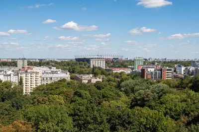 Plan piętra w obiekcie Smolna City View 7th Floor Apartment by BookingHost