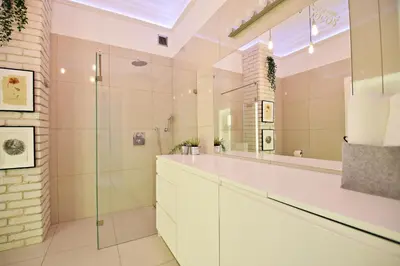 Łazienka w obiekcie White Boho Apartment