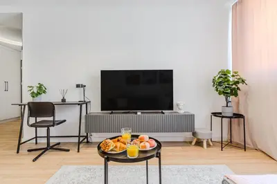 Telewizja i/lub zestaw kina domowego w obiekcie Waliców 20 P&O Apartments